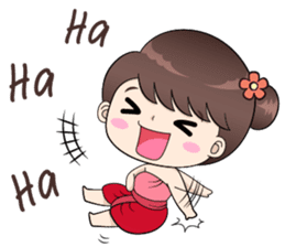 Boobib Retro Girl sticker #12266682