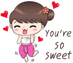 Boobib Retro Girl sticker #12266685