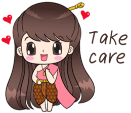 Boobib Retro Girl sticker #12266688