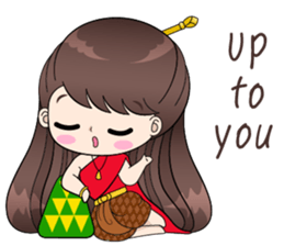 Boobib Retro Girl sticker #12266689