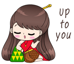 Boobib Retro Girl sticker #12266689