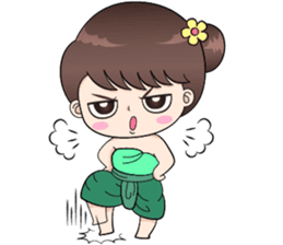 Boobib Retro Girl sticker #12266692