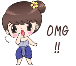 Boobib Retro Girl sticker #12266700