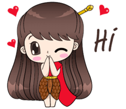 Boobib Retro Girl sticker #12266703