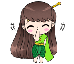 Boobib Retro Girl sticker #12266704