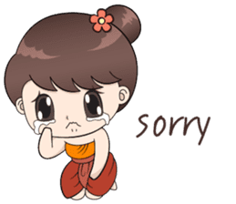 Boobib Retro Girl sticker #12266708