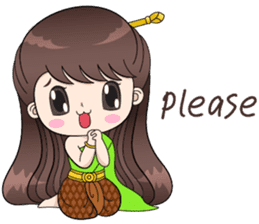 Boobib Retro Girl sticker #12266710