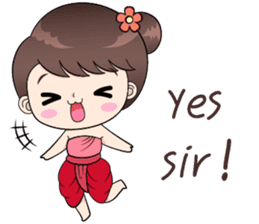 Boobib Retro Girl sticker #12266715