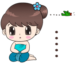 Boobib Retro Girl sticker #12266716