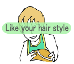 LOVE STORY English ver. sticker #12268479