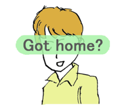 LOVE STORY English ver. sticker #12268480