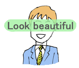 LOVE STORY English ver. sticker #12268482