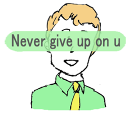 LOVE STORY English ver. sticker #12268495