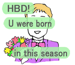 LOVE STORY English ver. sticker #12268496