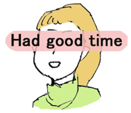 LOVE STORY English ver. sticker #12268499