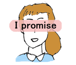 LOVE STORY English ver. sticker #12268506