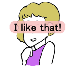 LOVE STORY English ver. sticker #12268514