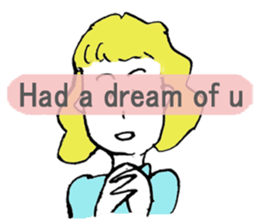 LOVE STORY English ver. sticker #12268516