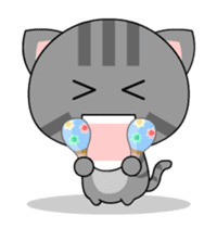 Mix Cat Ding-Ding Animated sticker #12268720