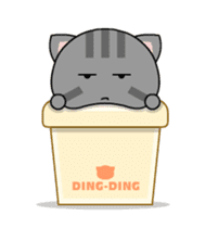 Mix Cat Ding-Ding Animated sticker #12268733