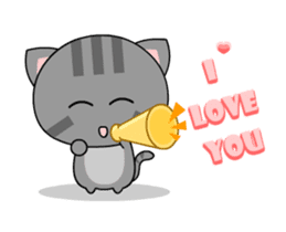 Mix Cat Ding-Ding Animated sticker #12268738
