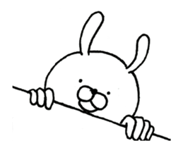 Something Moving Sucks Rabbit sticker #12268967