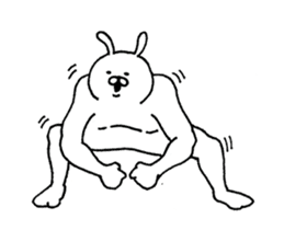 Something Moving Sucks Rabbit sticker #12268971