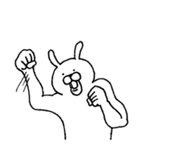 Something Moving Sucks Rabbit sticker #12268972