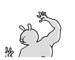 Something Moving Sucks Rabbit sticker #12268975