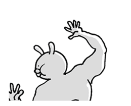 Something Moving Sucks Rabbit sticker #12268975