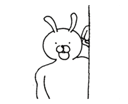 Something Moving Sucks Rabbit sticker #12268979