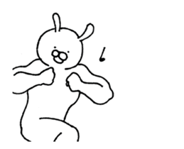 Something Moving Sucks Rabbit sticker #12268980