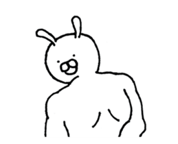 Something Moving Sucks Rabbit sticker #12268981