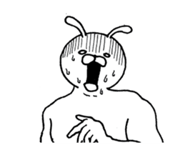 Something Moving Sucks Rabbit sticker #12268983