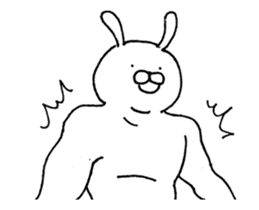 Something Moving Sucks Rabbit sticker #12268984