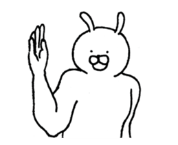 Something Moving Sucks Rabbit sticker #12268987