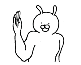 Something Moving Sucks Rabbit sticker #12268987