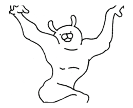 Something Moving Sucks Rabbit sticker #12268989