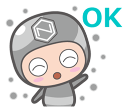 Blue and Green and White Fairies sticker #12269262