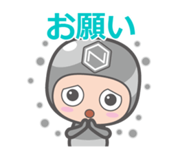 Blue and Green and White Fairies sticker #12269265