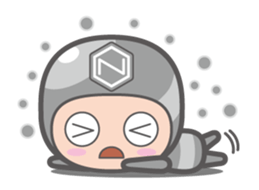 Blue and Green and White Fairies sticker #12269267