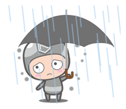 Blue and Green and White Fairies sticker #12269275