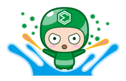 Blue and Green and White Fairies sticker #12269289