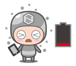 Blue and Green and White Fairies sticker #12269296