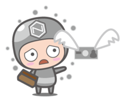 Blue and Green and White Fairies sticker #12269300