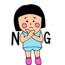 May Chan's happy daily life sticker #12269407