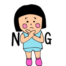 May Chan's happy daily life sticker #12269407