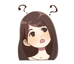 Cute pajamas girl Sticker sticker #12269706