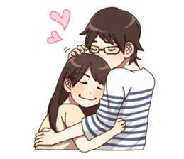 Cute pajamas girl Sticker sticker #12269715