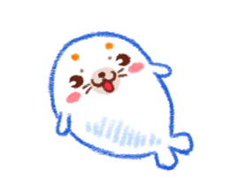 Orange Orange Seals-a cool summer sticker #12270030